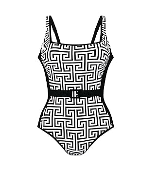 claneFLARE DESIGN SEPARATE SWIMWEAR サイズ1 Anita Pure Graphics Dalida Slimming Lined One Piece Swimsuit